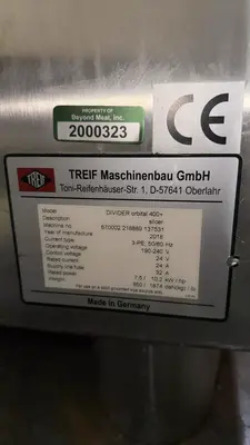 Used 2018 TREIF DIVIDER ORBITAL 400+ Slicers / Dicers / Cutters Illinois US | M&M Equipment Corp. #1266902
