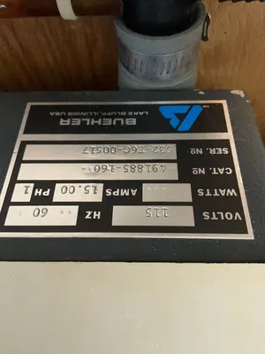 Used BUEHLER ECOMET 6 / 4918851600 Lapping / Polishing / Grinding Ohio US | HGR 24 #1304894