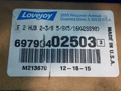 Lovejoy Misc. Hubs