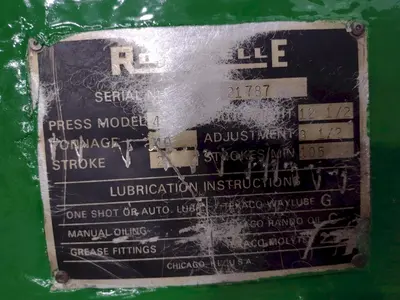USED ROUSELLE PRESS 4