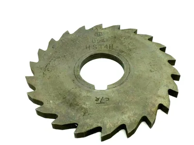 4" x 1/4" x 1" Straight Cutter | ST Co & National Twist Drill & Tool 4"x3/16x1 Side Milling Straight Cutter LOT 2 - Used