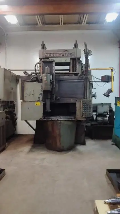 Used 1974 SPRINGFIELD 2-1/2 MS-CROWN Vertical Universal Grinders Wisconsin US | Source Machinery Sales #1139977