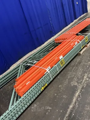 44” X 241”  Pallet Racking - Teardrop