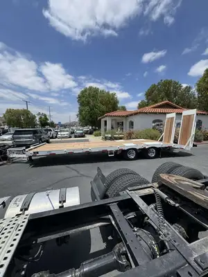 New | in-Stock 2027 FELLING FT-45-2-LP Flatbed Trailers California US | Commerce Truck Equipment Sales #1548760