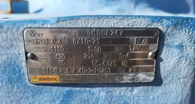 NEW GOULDS 3700 XLX - 8X10-21