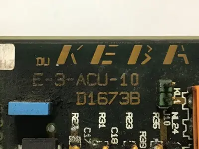 USED KEBA E-3-ACU-10 D1673B