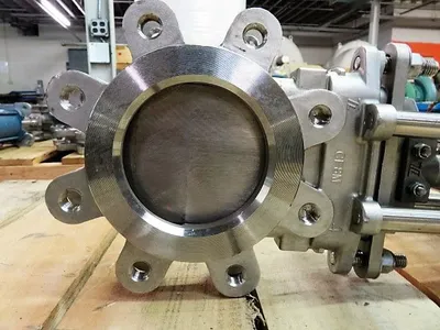 TL 4"-150 Knife gate valve with pneumatic actuator  NEW