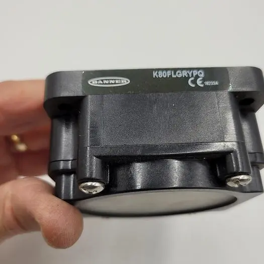 Used BANNER K80FLGRYPQ BANNER EZ-LIGHT: 3-COLOR GENERAL PURPOSE INDICATOR Indicators | ND Industrial Surplus #1225870