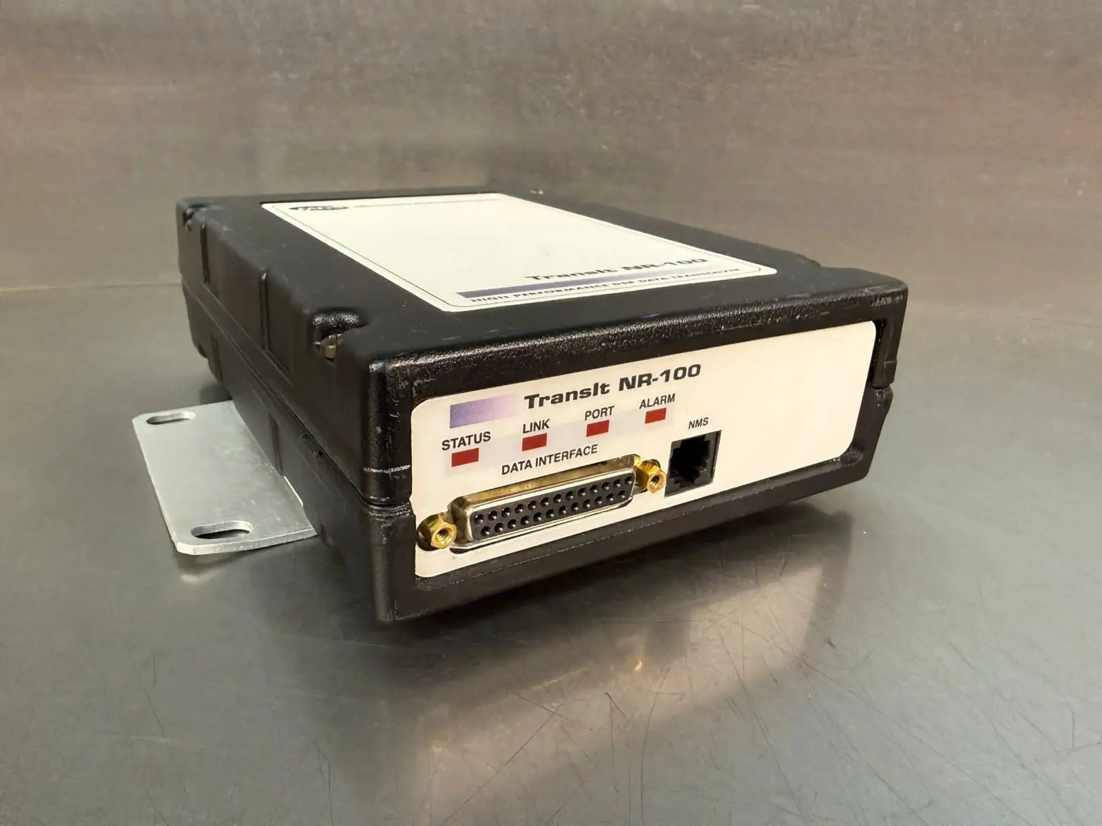 MDS Microwave Data Systems NR-100 Trans NR100XAFNAH Rev.K 13.8 VDC 2.5A (9.3.5)