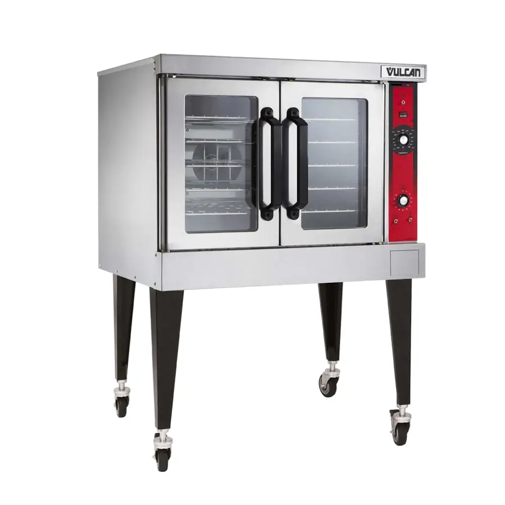Vulcan VC6ED Bakery Depth Single Full Size Electric Convection Oven - 12.5 Kw, 208v/3ph