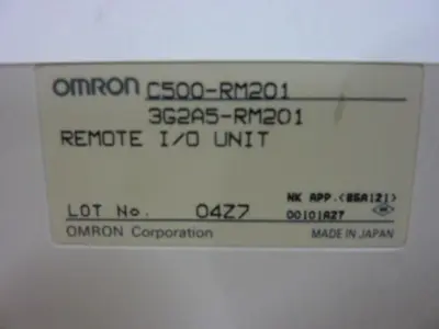 USED OMRON C500-RM201
