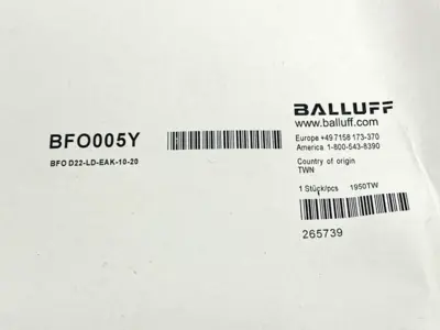 USED BALLUFF BFO005Y, BFO D22-LD-EAK-10-20