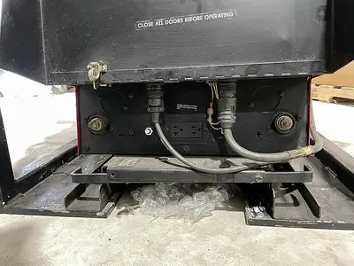 Used FANUC FANUC ARC MATE 120IB MIG WELDING CELL WITH LINCOLN 455M AND INDEX TABLE 5' X 8' RJ3IB CONTROL _UNKNOWN_ Robotic Welding Cells | Harbor Machinery Inc. #1283360