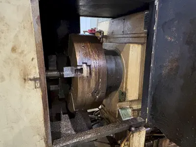 12.5" HOLLOW SPINDLE WARNER & SWASEY MODEL 4A (M-3580) SQUARE HEAD & 12' EXTENDED BED TURRET LATHE: YOBRO #24423