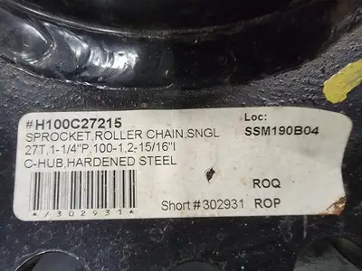 Roller Chain Sprocket H100C27215