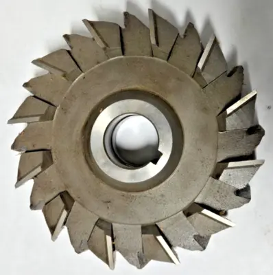 6"x1-1/2" HIGH SPEED STEEL Staggered Tooth Side Milling Cutter Poland HSS