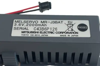 NEW MITSUBISHI MR-J3BAT REPLACEMENT BATTERY MRJ3BAT LOT OF 3
