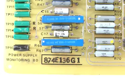 NEW GENERAL ELECTRIC 01289-873E936-2 MONITORING BOARD 874E136G1 01289873E9362