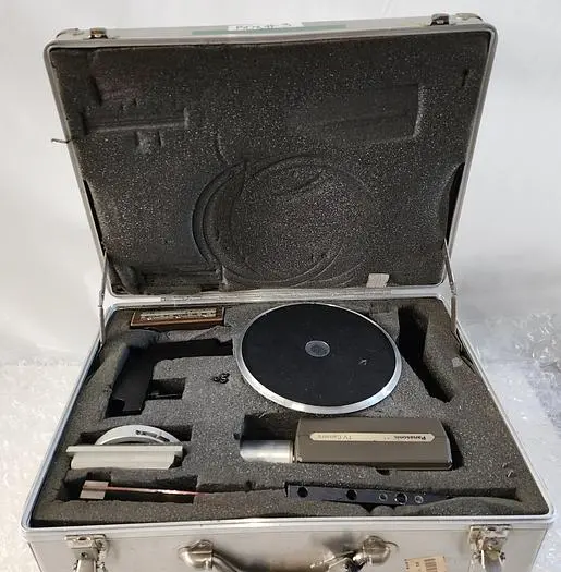STARRETT GAGE DIVISION ALIGNER TOOLING, PANASONIC TV CAMERA WV-1600