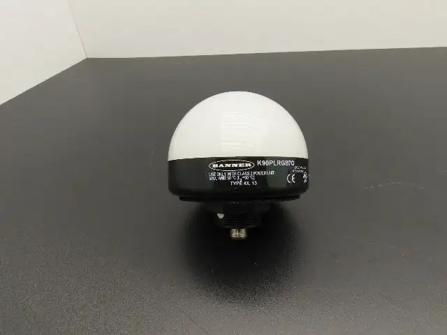 Banner K90PLRGB7Q LED RGB Indicator 7-Color K90 Pro Series 12-30VDC 5-Pin M12