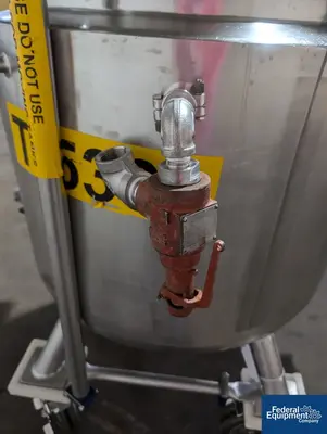 USED Precision 150 Liter Precision Stainless Reactor, 316L S/S, 45/100#
