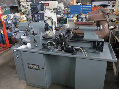 Hardinge HLV-H Precision Toolroom Lathe IN/MM with DRO