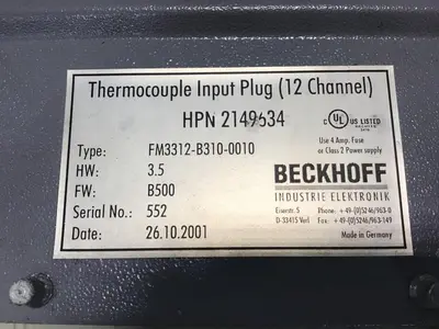 USED ELEKTRA ELEKTRONIK FM3312-B310-0010