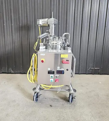 Used 10 Gallon Feldmeier Tank (Vessel), 316 Stainless Steel, with Mixer