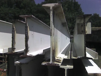 (18) I Beams 32'L x 6.25"W x 20"H w/12" Channel