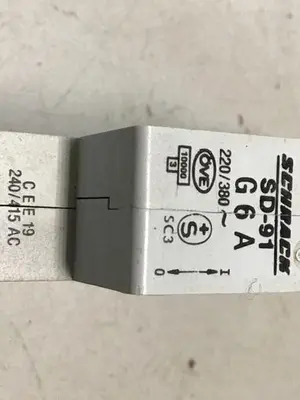 USED SCHRACK SD-91G 6A