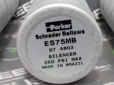 Lot of 5 Parker / Schrader Bellows ES75MB Exhaust Silencer DT 4803 New