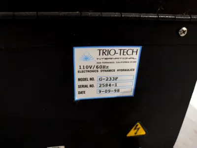 Used TRIO-TECH _UNKNOWN_ Leak Detectors | Maverick Industrial Sales #1107696