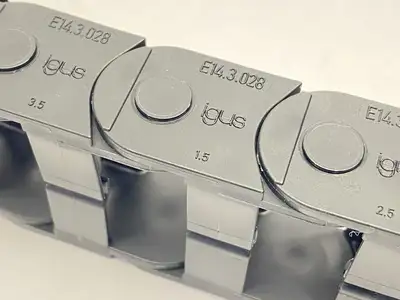 E14.3.028.0 | Igus  Series E14 Energy Chain 16 Links 1.6ft Length w/ 114-3-12PZ - New Other
