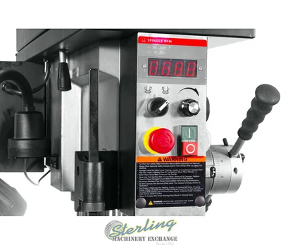New | in-Stock JET JDPE-20EVS-PDF Heavy Duty & Sensitive Single Spindle Drills California US | Sterling Machinery Exchange #1467448