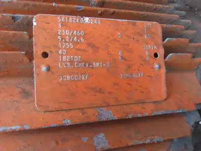 Cleveland Tramrail Motorized Gantry Crane End Truck Drive Floor Track 3Hp 460V