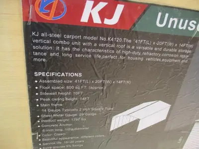 New | in-Stock KJ K4120 Buildings & Structures Utah US | CSS Equipment Sales #1362911