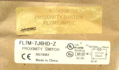 NEW AZBIL FL7M-7J6HD-Z PROXIMITY SWITCH FL7M7J6HDZ
