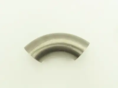 BW-200-90 2" OD Butt Weld Vacuum 90° Elbow SS Tumble Finish A = 3" Lot of 8