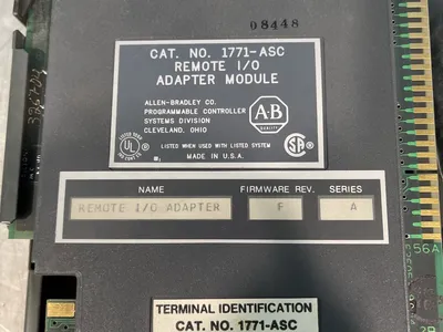 USED ALLENBRADLEY 1771ASC