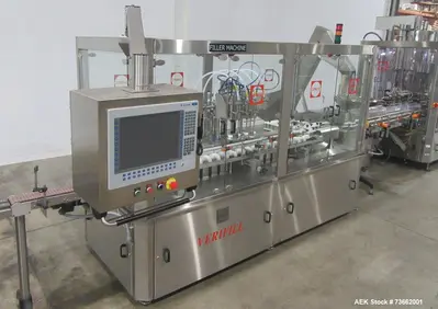 Used CAPMATIC VERIFILL Liquid & Paste Complete Packaging Lines Illinois US | Aaron Equipment #1130451