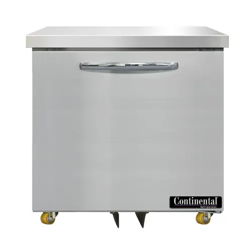 Continental D32N-U 32" W Undercounter Refrigerator W/ (1) Section & (1) Door, 115v