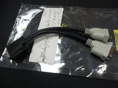 Used E119932 DVI Digital/Analog (Single End/Dual End) Adapter Splitter Cable