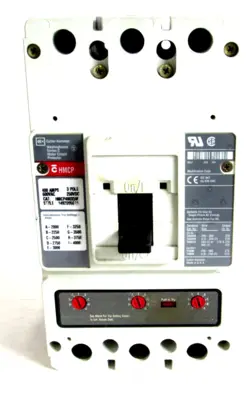 USED CUTLER HAMMER HMCP400X5W CIRCUIT BREAKER