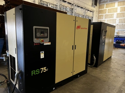 2023 INGERSOLL RAND HP100 Rotary Screw & Sliding Vane Air Compressors | The Right Machinery (2)