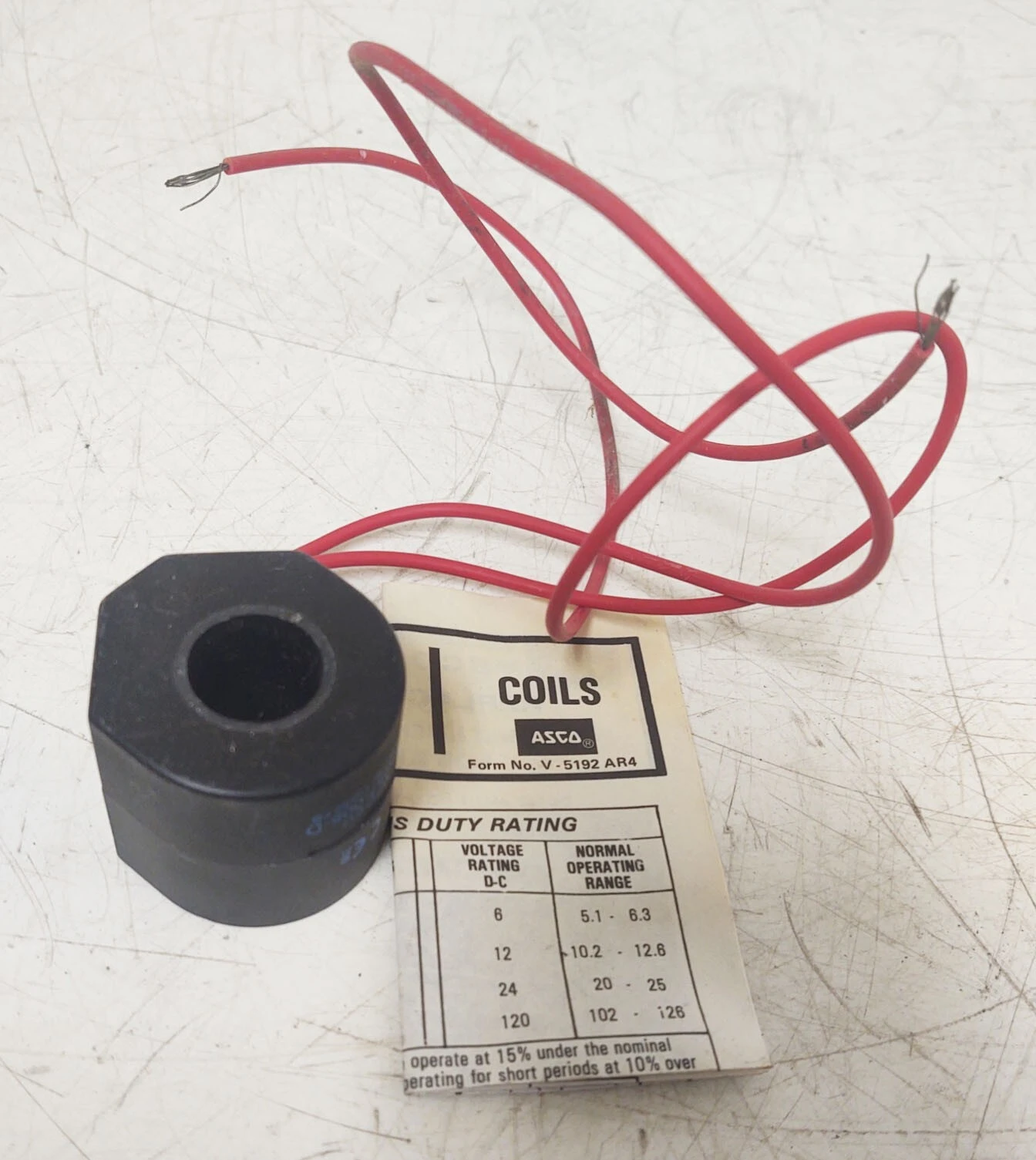 NEW ASCO 099257-005-D