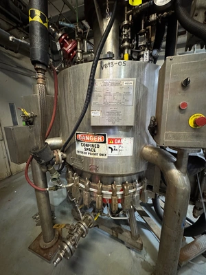 1999 POWDER SYSTEMS LIMITED 6.5 SQFT FILTER DRYER Filter Nutsche | Perry Equipment (9)