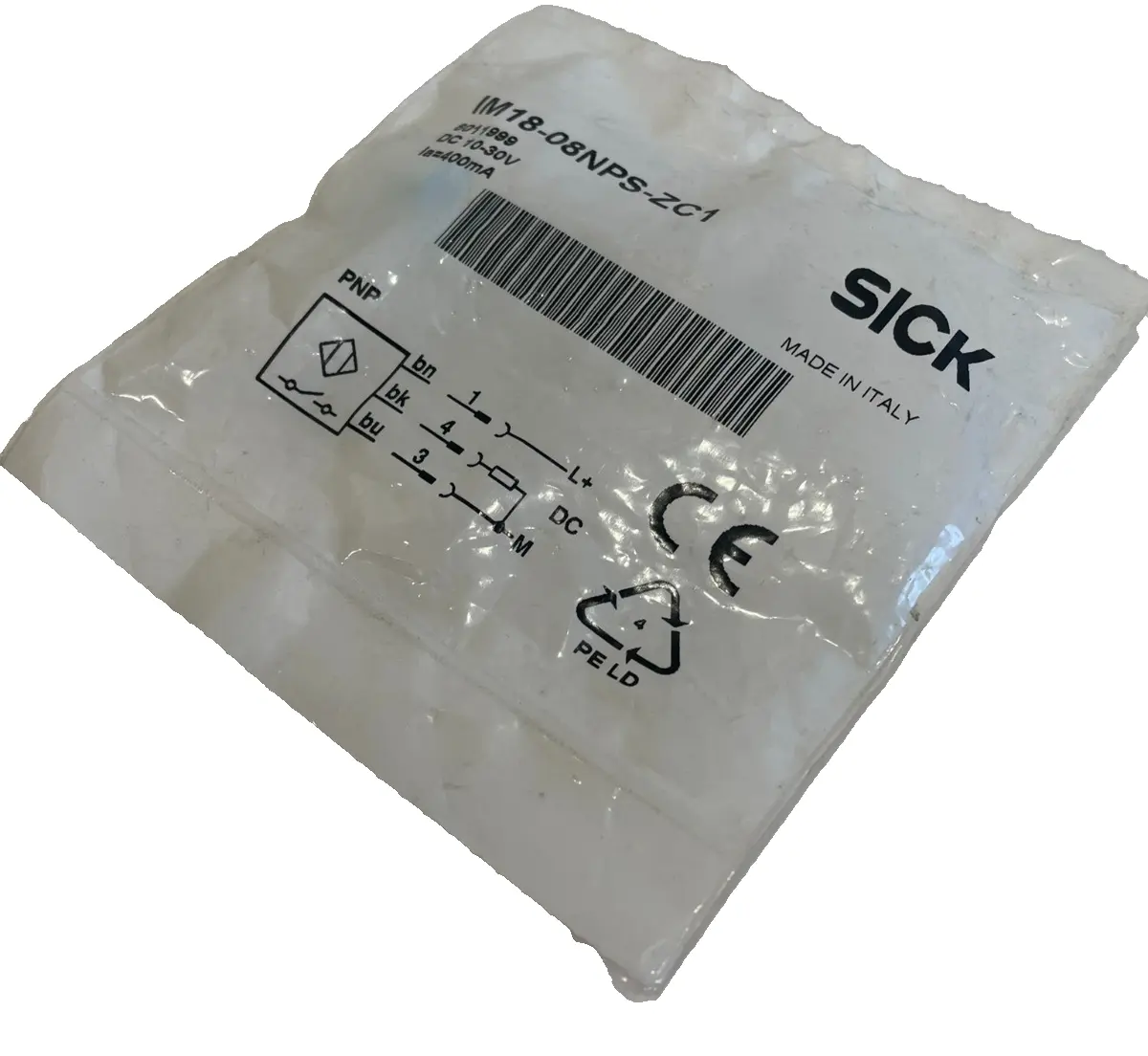NEW SICK IM18-08NPS-ZC1 INDUCTIVE PROXIMITY SENSOR IM1808NPSZC1