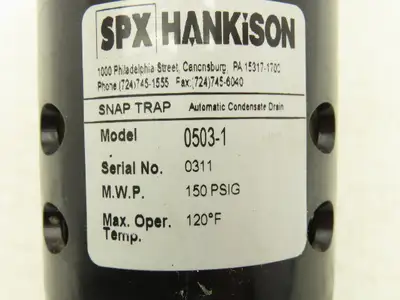 Thermal Transfer S-200-M Compressed Air Filter Water Separator 1"NPT 250psi