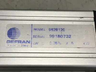 USED GEFRAN 9628120