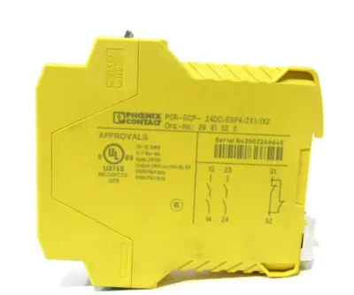 NEW PHOENIX CONTACT PSR-SCP- 24DC/ESP4/2X1/1X2 SAFETY RELAY PSRSCP24DCESP42X11X2